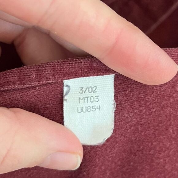 Vintage 2002 L.L. Bean Chamois Cloth Button Down Shirt Men's L Heavy Y2K - Picture 9 of 13